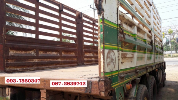 ขายรถบรรทุกไม่ดั้มพ์ 22 ล้อ (แม่ 2 เพลา / ลูก 3 คาน) ขายรถบรรทุกไม่ดั้มพ์ 22 ล้อ (แม่ 2 เพลา / ลูก 3 คาน)