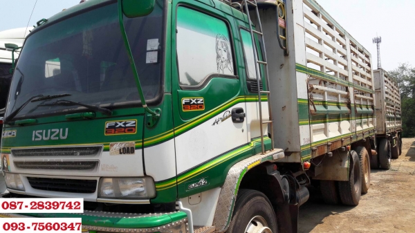 ขายรถบรรทุกไม่ดั้มพ์ 22 ล้อ (แม่ 2 เพลา / ลูก 3 คาน)