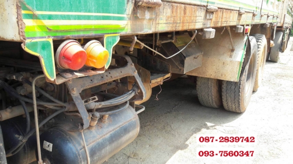 ขายรถบรรทุกไม่ดั้มพ์ 22 ล้อ (แม่ 2 เพลา / ลูก 3 คาน) ขายรถบรรทุกไม่ดั้มพ์ 22 ล้อ (แม่ 2 เพลา / ลูก 3 คาน)