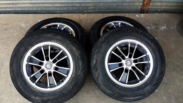 Zeus ขอบ15 6รู พร้อมยาง Bridgestone Zeus ขอบ15 6รู พร้อมยาง Bridgestone