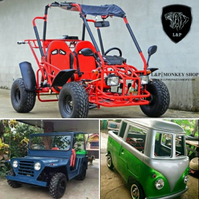 BUGGY 110cc แปลง JEEP HOTROD กะบะโป่ง อเมริกัน เหมาะเอาไปขับเล่น หรือ ดัดแปลงได ้