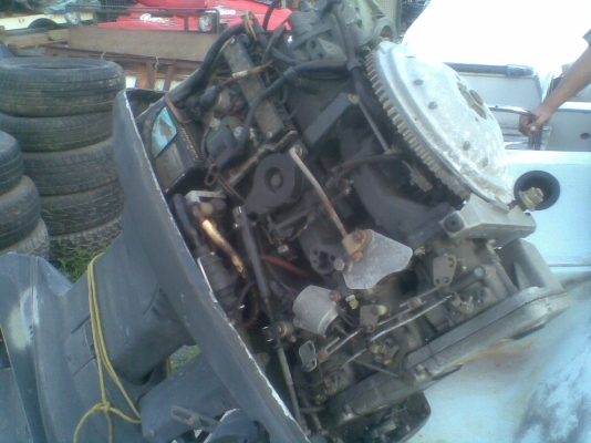 ขายเครื่องเรือ Johnson 60 hp