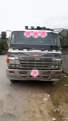 ขายรถบรรทุก 10 ล้อโม่ปูน HINO เปอร์เฟีย เครื่อง V8 300 แรงม้า ชุดโม่ดีพร้อมใช้งาน ราคา 350000