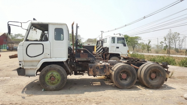 ขาย หัวลาก NISSAN UD ช่วงล่างเบรคแห้ง เครื่อง PD6-T โบอ้อม 260 แรงม้า เกียร์ Easton คัสซีสวยตลอดเส้น ทะเบียนพร้อมโอน