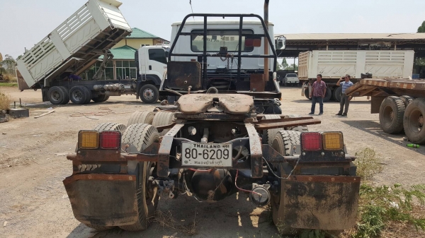 ขาย หัวลาก NISSAN UD ช่วงล่างเบรคแห้ง เครื่อง PD6-T โบอ้อม 260 แรงม้า เกียร์ Easton คัสซีสวยตลอดเส้น ทะเบียนพร้อมโอน