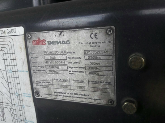 ขายด่วนครับ mhe รถฟอร์คลิฟต์ ไฟฟ้า 48 v. รถสวยพร้อมใช้ ขาย 2 คัน ครับ ราคานี้