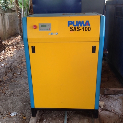 ปั๊มลมสกรู PUMA 10 Hp ปี 2011 พร้อมใช้งาน 0833554933