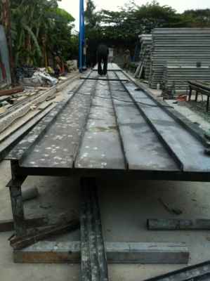 แบบเทแผ่นพื้นโมบาย