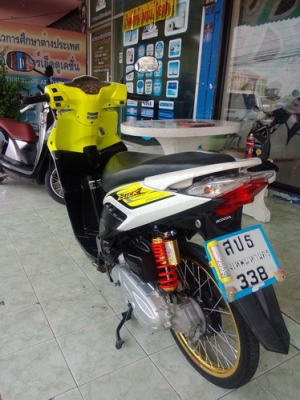 Honda Click 110i รถปี2553 หัวฉีดประหยัดน้ำมัน เครื่องเดิมๆ แต่งสวยภายนอก