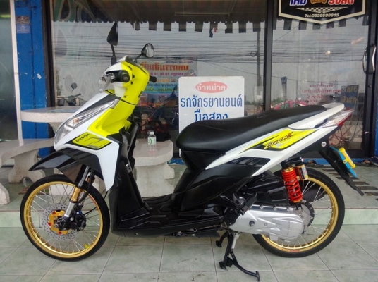 Honda Click 110i รถปี2553 หัวฉีดประหยัดน้ำมัน เครื่องเดิมๆ แต่งสวยภายนอก