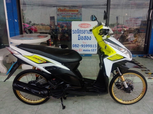 Honda Click 110i รถปี2553 หัวฉีดประหยัดน้ำมัน เครื่องเดิมๆ แต่งสวยภายนอก