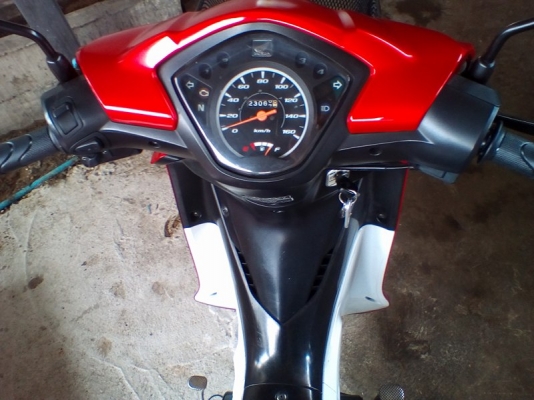 เวฟ 110i ปี54 สีแดง  ขาว เครื่องเดิมๆ ตามรูปเลยครับ