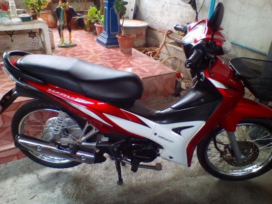 เวฟ 110i ปี54 สีแดง  ขาว เครื่องเดิมๆ ตามรูปเลยครับ