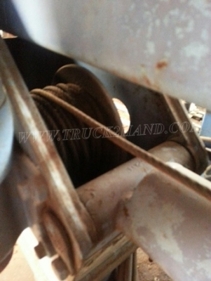 เครน 1 ตัน ยี่ห้อ TADANO เครนชุดนี้มีตัวปั๊มและเกียร์แปะให้ด้วย ขนาดเครน 1.5 ตัน