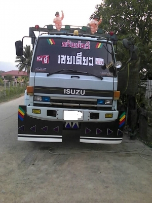 ขาย10ล้อFXZ13NY210แรง สองเพลาดั๊ม รถบ้านสวยๆ