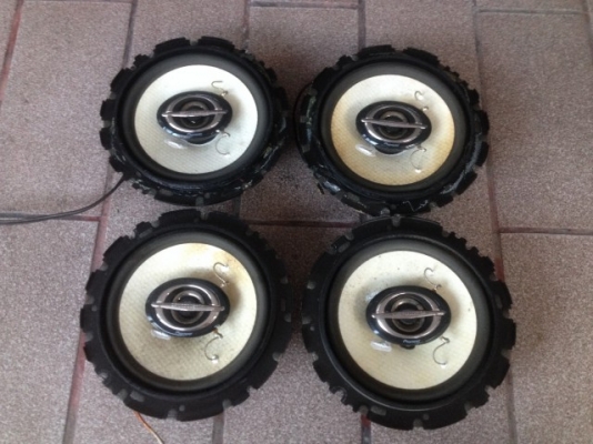 PIONEER TS F160 6นิ้ว2ทางเก่าญี่ปุ่นเเท้สภาพสวยคู่ละ