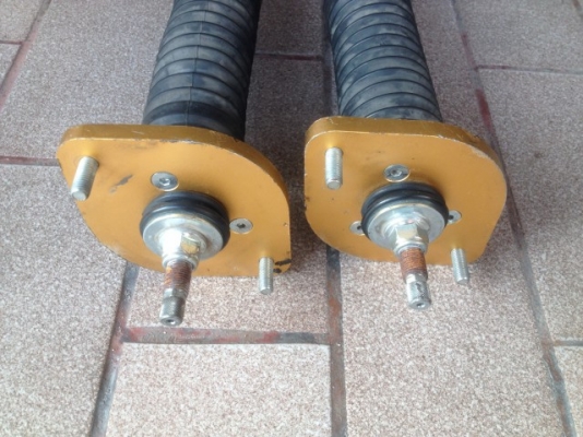 โช้คปรับเกลียว JIC สไลดกระบอกได้มีปรับหนืด16ระดับเก่าญี่ปุ่นเเท้สภาพสวยเเห้งๆ