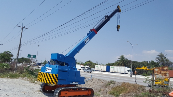 ขายรถเครนตีนตะขาบ7ตัน.ยกเดินๆไป