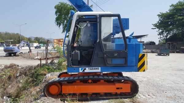 ขายรถเครนตีนตะขาบ7ตัน.ยกเดินๆไป