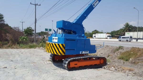 ขายรถเครนตีนตะขาบ7ตัน.ยกเดินๆไป