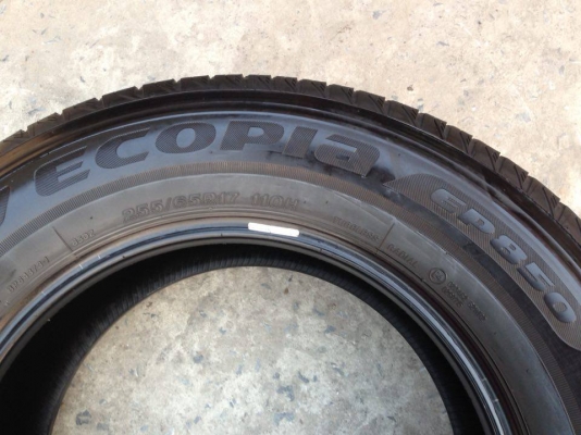 ยาง Bridgstone 255-65-17 ปี 14 รุ่น Ecopla EP 850 ครบชุด 4 เส้น 4500 ไม่ควรพลาด สภาพสวยๆไม่บวมดอกยางเหลือเยอะ เอาไปวิ่งกันใด้อีกยาวค่ะ