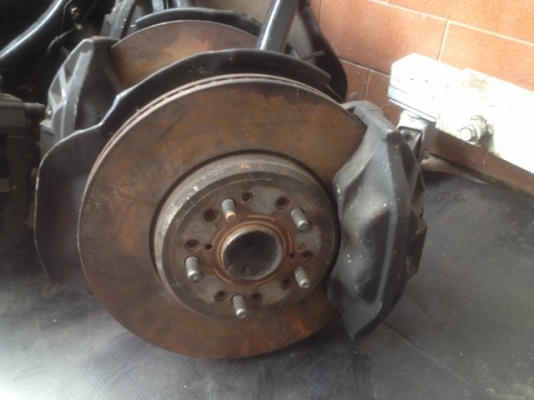 เบรค อริโต้ 1U 4พอตจาน315ผ้าเบรคหนาอยู่เก่าญี่ปุ่นเเท้สภาพสวยคู่ละ