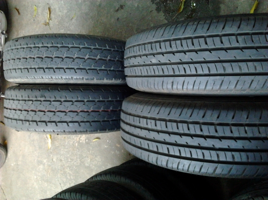 กะทะ6รู-ขอบ14 อีซูซุพร้อมยาง195R14 คู่ละ2200บาท