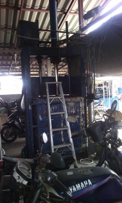 ขายเครื่องอัดกระดาษ งานรีไซเคิล อัด 300 กก