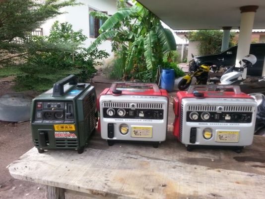 ปั่นไฟ HONDA EM300