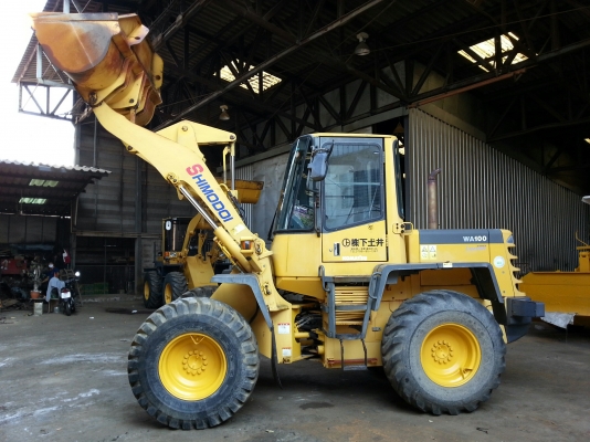 รถตักล้อยาง WA100-3 รถตักล้อยาง WA100-3
