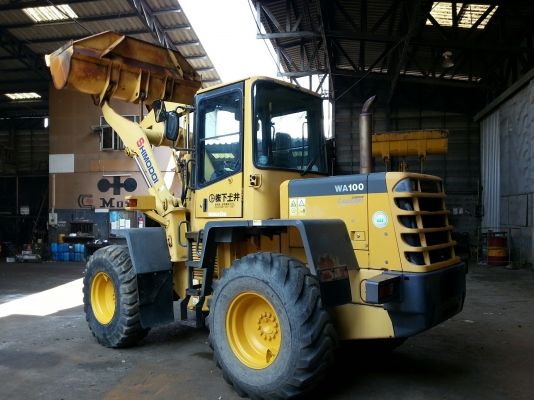 รถตักล้อยาง WA100-3 รถตักล้อยาง WA100-3