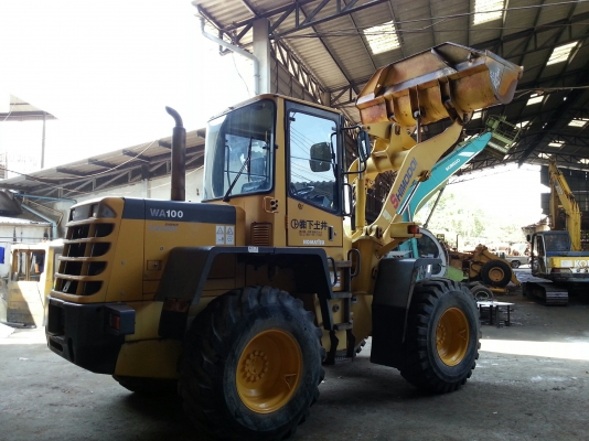 รถตักล้อยาง WA100-3 รถตักล้อยาง WA100-3