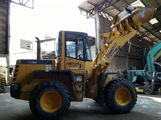 รถตักล้อยาง WA100-3 รถตักล้อยาง WA100-3