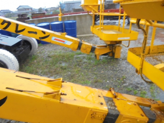 AICHI SP120 รถกระเช้า บูมลิฟต์ สูง 12 เมตร โทร. 080-6565422 (หนิง)