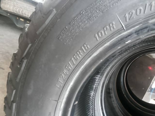 ยางMAXSIS 245/75/16 MT ยางMAXSIS 245/75/16 MT