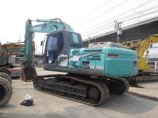 ขายรถขุด KOBELCO SK200-8 มือสองใช้งานที่ไทยแล้ว สภาพสวย พร้อมใช้งาน