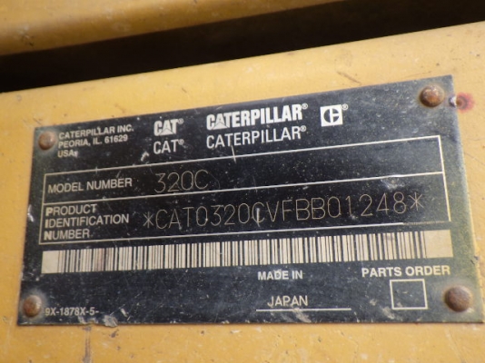 ขายรถแบคโฮ CAT 320C ขายรถแบคโฮ CAT 320C
