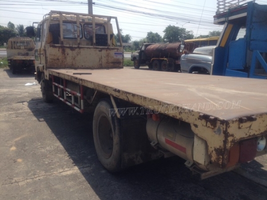 6 ล้อ พื้นเรียบ HINO FD176B  185  แรงม้า