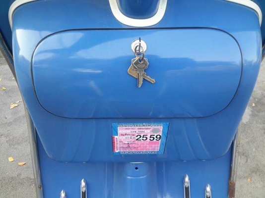 ขาย Vespa 64 อินเดีย หัว 59 พร้อมทะเบียนแท้โอนขนส่ง สีทำมาใหม่ไม่มีผุสภาพสวยมาก ขาย Vespa 64 อินเดีย หัว 59 พร้อมทะเบียนแท้โอนขนส่ง สีทำมาใหม่ไม่มีผุสภาพสวยมาก