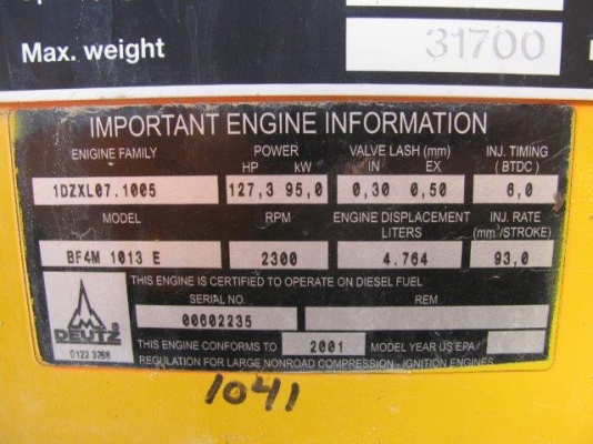 รถบด HAMM 3412 : 127Hp : 95kw (USA) โทร. 080-6565422 (หนิง)