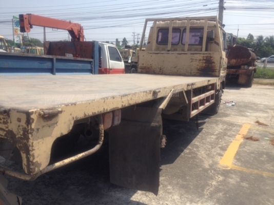 HINO 6 ล้อ พื้นเรียบ รถFD165B  195 แรงม้า