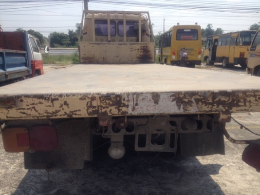 HINO 6 ล้อ พื้นเรียบ รถFD165B  195 แรงม้า