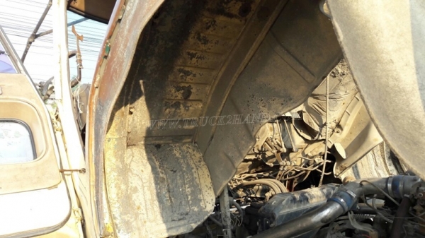 HINO 6 ล้อ พื้นเรียบ รถFD165B  195 แรงม้า