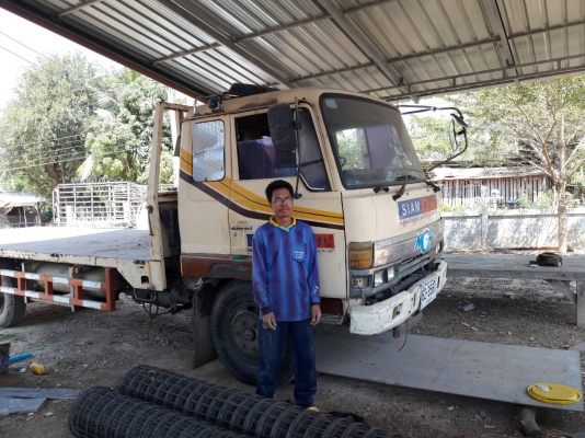 HINO 6 ล้อ พื้นเรียบ รถFD165B  195 แรงม้า