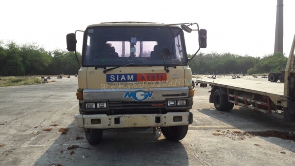 HINO 6 ล้อ พื้นเรียบ รถFD165B  195 แรงม้า