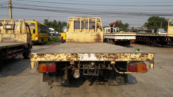 HINO 6 ล้อ พื้นเรียบ รถFD165B  195 แรงม้า