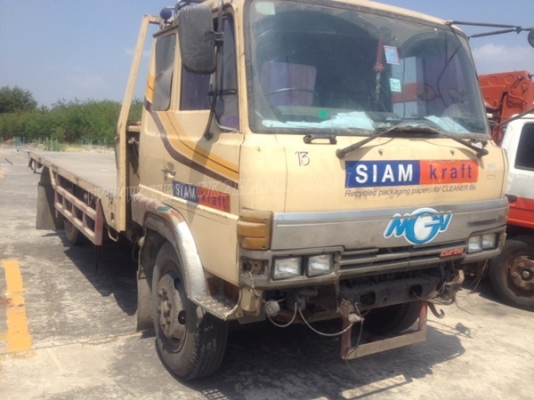 HINO 6 ล้อ พื้นเรียบ รถFD165B  195 แรงม้า