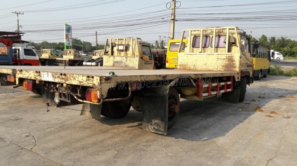 HINO 6 ล้อ พื้นเรียบ รถFD165B  195 แรงม้า