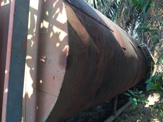 ขายถังน้ำมันและปั้มจ่ายน้ำมัน ถัง 12000 ลิตร