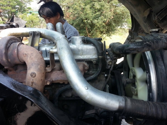 ขายFUSO 627M6  ,2เพลา ,ดั้ม, เครื่อง260แรง เทอร์โบอินเตอร์